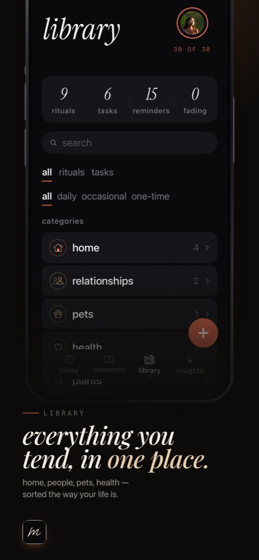 everything you tend, in one place